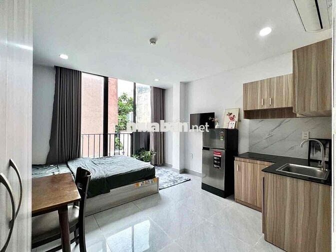 Studio Có Bancol Full Nội Thất Tại Bình Thạnh