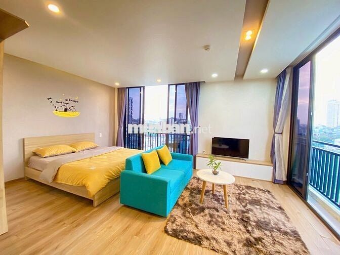 STUDIO 2 ban công siêu tháng mát, gần cầu rồng