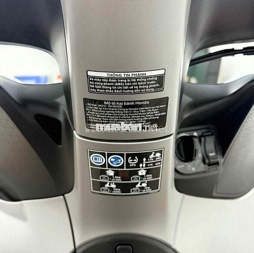 SH MODE 2022 ABS BĐB XÁM NHÁM , BSTP XE LƯỚT