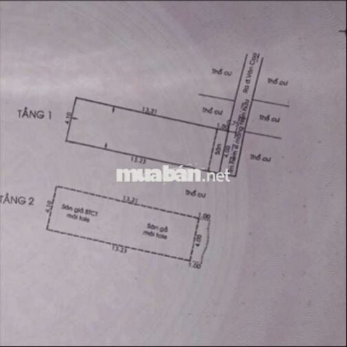NHÀ HẺM 3M_ 2 TẦNG_ 6PN_ VĂN CAO,Q.TP_ GIÁ TRÒN 5 TỶ