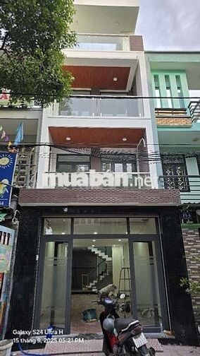 💥Cho thuê nhà 1trệt 3lầu 5pn 5wc 1bếp DT 4,5x20 nhà Mới xây