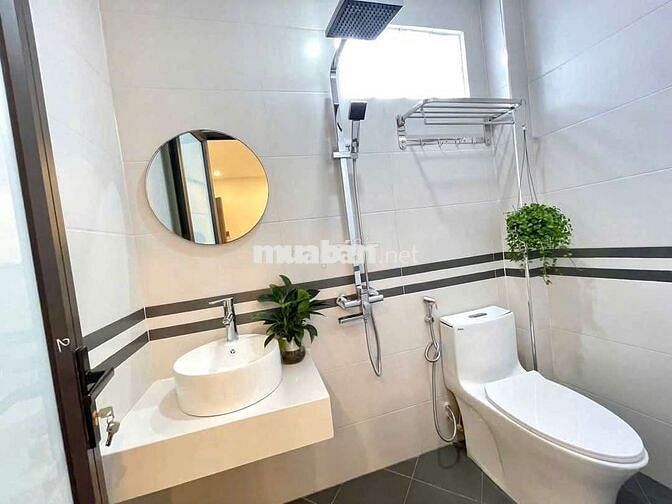 Căn Hộ 1PN Ban Công - Nội Thất Mới , Hiện Đại - Vạn Kiếp Gần Cầu Bông