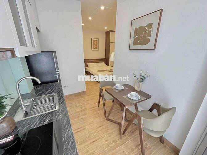 Căn Hộ 1PN Ban Công - Nội Thất Mới , Hiện Đại - Vạn Kiếp Gần Cầu Bông