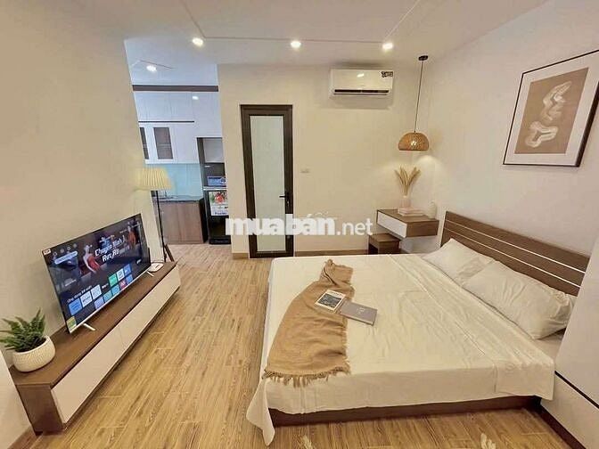 Căn Hộ 1PN Ban Công - Nội Thất Mới , Hiện Đại - Vạn Kiếp Gần Cầu Bông