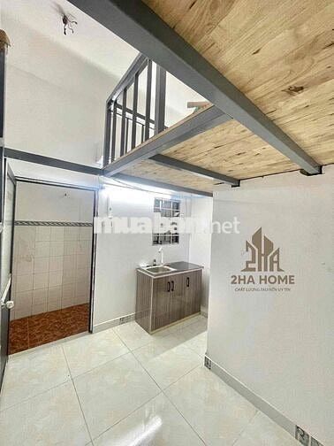 PHÒNG MỚI CÓ GÁC SẴN MÁY LẠNH 25m2, NGAY HOÀ BÌNH - TÔ HIỆU