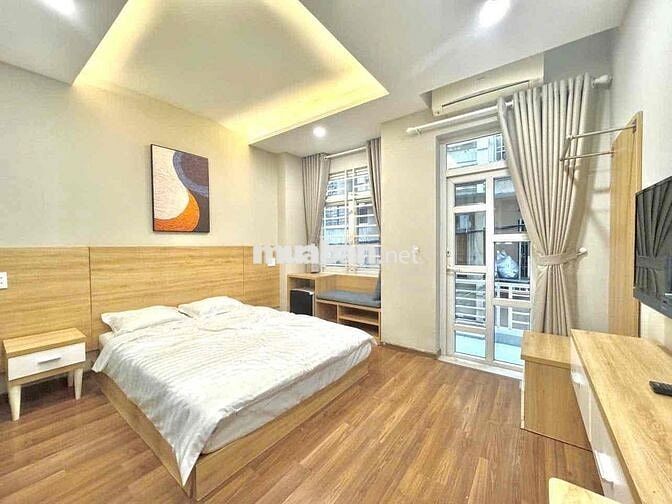 CHO THUÊ CĂN HỘ BAN CÔNG NGAY TRƯỜNG SA Q3 MỚI + FULL NỘI THẤT GIÁ RẺ