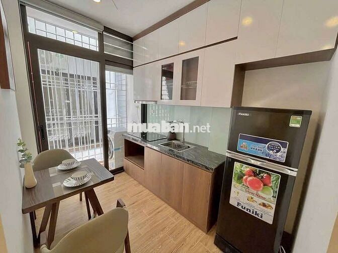 Căn Hộ 1PN Ban Công - Nội Thất Mới , Hiện Đại - Vạn Kiếp Gần Cầu Bông