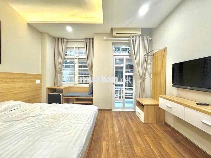CHO THUÊ CĂN HỘ BAN CÔNG NGAY TRƯỜNG SA Q3 MỚI + FULL NỘI THẤT GIÁ RẺ