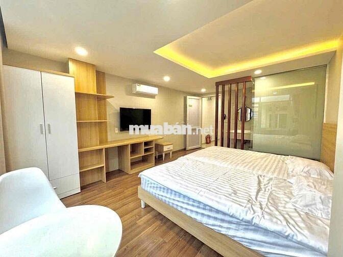 CHO THUÊ CĂN HỘ BAN CÔNG NGAY TRƯỜNG SA Q3 MỚI + FULL NỘI THẤT GIÁ RẺ