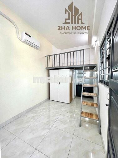 PHÒNG MỚI CÓ GÁC SẴN MÁY LẠNH 25m2, NGAY HOÀ BÌNH - TÔ HIỆU