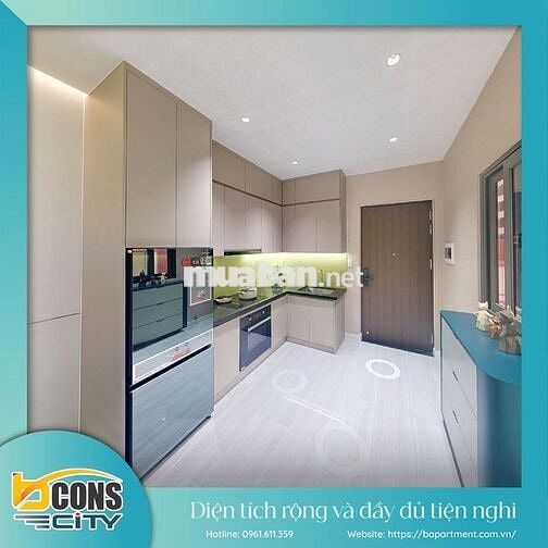 Bcons city làng đại học tháp EMERAL có cam kết thuê 12tr/tháng