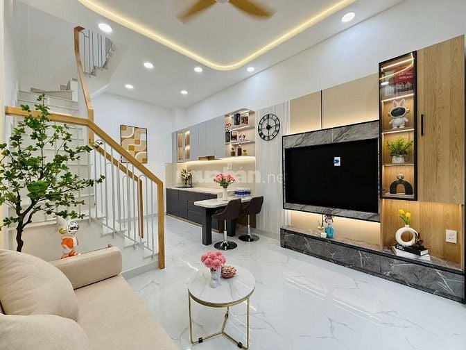 CHÍNH CHỦ BÁN NHÀ ĐẸP MỚI XÂY GÒ VẤP ĐÚC 2 LẦU 2PN LỚN GIÁ MỀM 