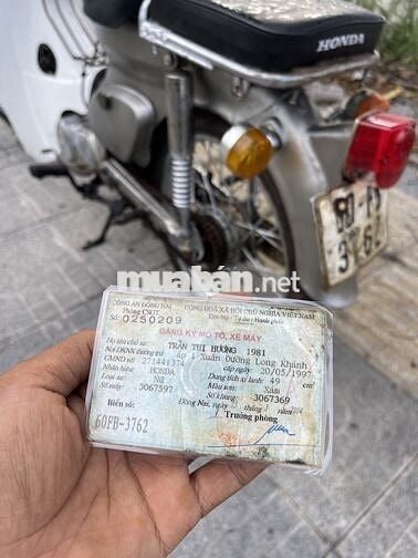 Honda Supper Cup cánh én 50cc êm nhẹ