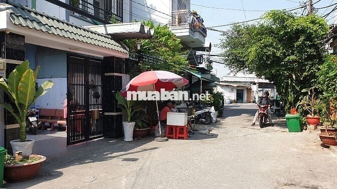 HOT- Bán gấp nhà 2 lầu DT 5x20, đường 6m, gần chợ Tân Phú Cường Q12