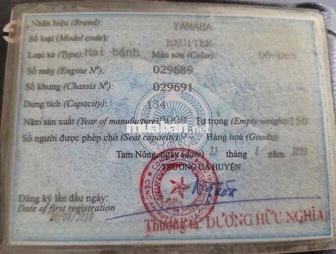 cần bán xe ex 2009