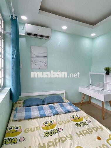 Phòng trọ ban công full nội thất đối diện chợ Bàn Cờ