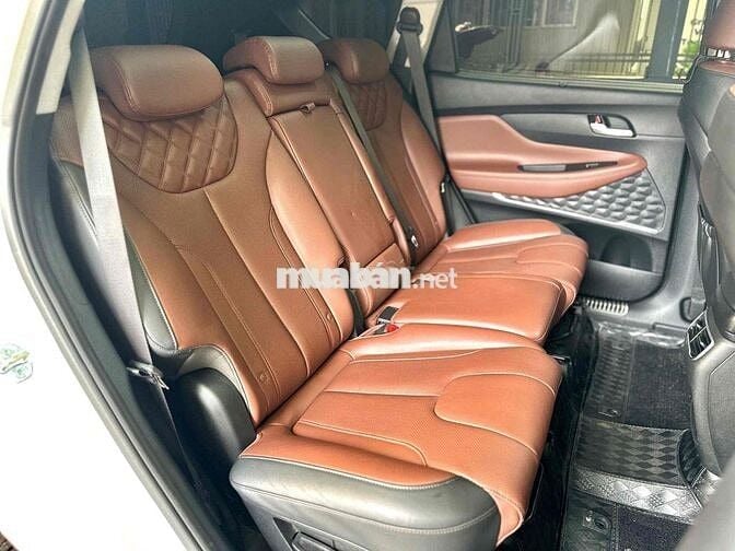 Hyundai Santafe 2.5 xăng cao cấp 2023 màu trắng