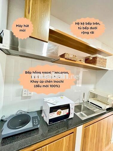 Căn hộ studio 1PN1WC Orchard Garden, NỘI THẤT MỚI 100%, gần sân bay