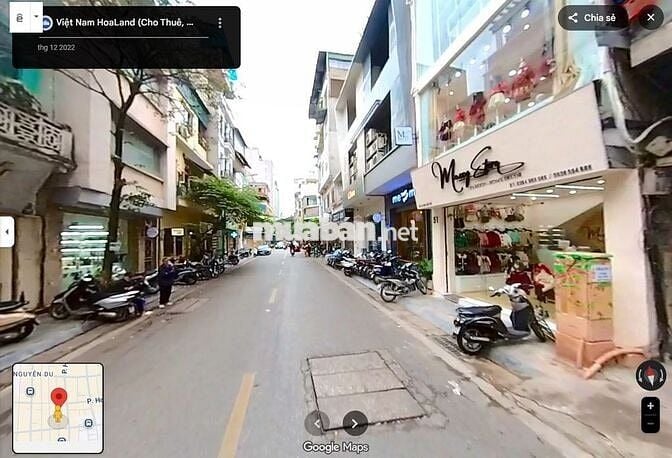 Mặt bằng kinh doanh 30m2 Phố Mai Hắc Đế
