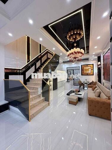 NHÀ PHỐ 3 TẦNG KIẾN TRÚC TÂN CỔ ĐIỂN SANG TRỌNG - TRỤC CHÍNH ĐƯỜNG D1