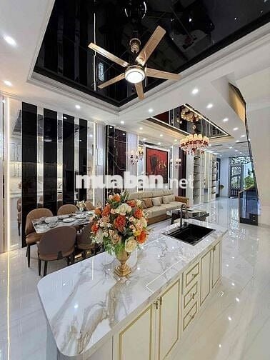 NHÀ PHỐ 3 TẦNG KIẾN TRÚC TÂN CỔ ĐIỂN SANG TRỌNG - TRỤC CHÍNH ĐƯỜNG D1