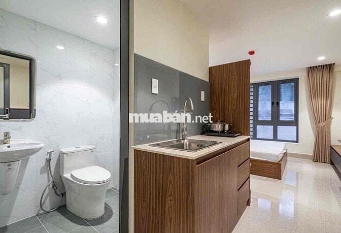 CHO THUÊ CHUNG CƯ MINI CAO CẤP ĐƯỜNG HỒNG BÀNG CÓ HẦM XE, THANG MÁY