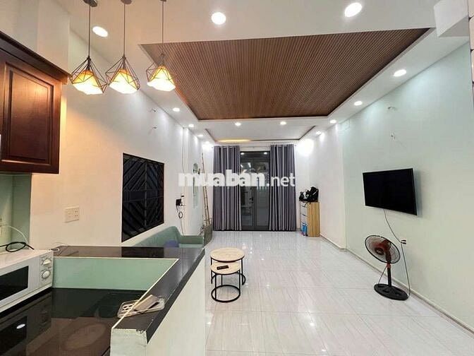 NHÀ MỚI 3 TẦNG FULL NỘI THẤT – HẺM 3,5M ÂU DƯƠNG LÂN – VÀO Ở NGAY