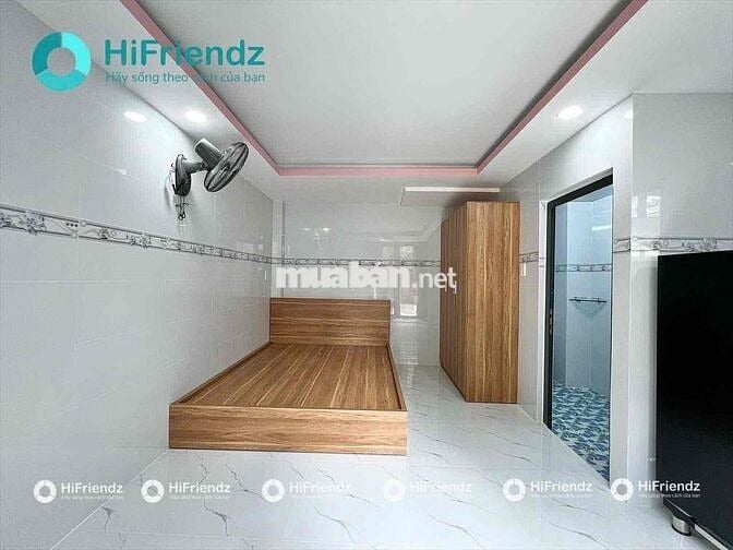 CHO THUÊ PHÒNG STUDIO BANCOL MỚI TINH FULL NT GẦN CHỢ HẠNH THÔNG TÂY