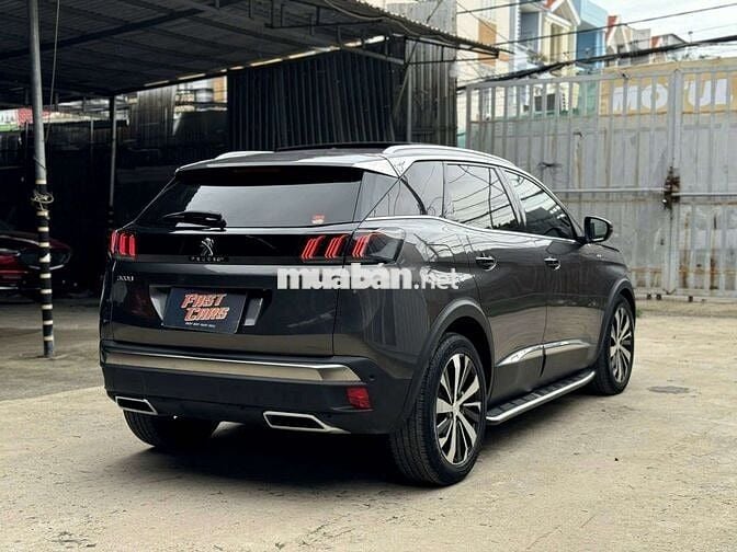 Peugeot 3008 2022 GT Line 1.6Turbo,màu xám,48000km
