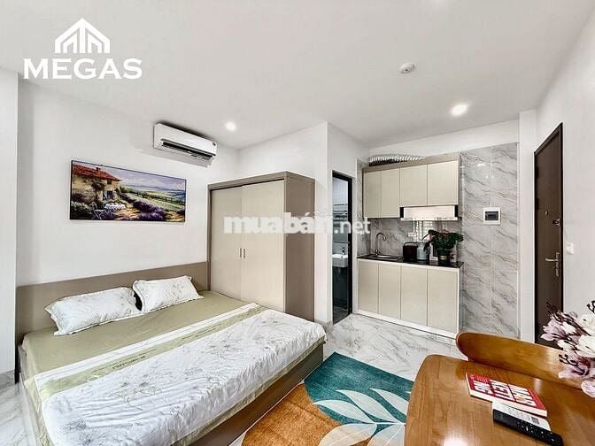 CHO THUÊ CĂN HỘ STUDIO, SIÊU THOÁNG FULL NỘI THẤT NGAY NGUYỄN CHÁNH