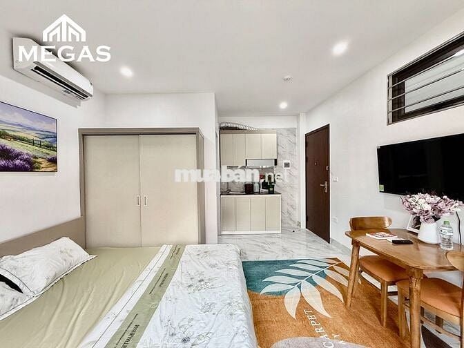 CHO THUÊ CĂN HỘ STUDIO, SIÊU THOÁNG FULL NỘI THẤT NGAY NGUYỄN CHÁNH