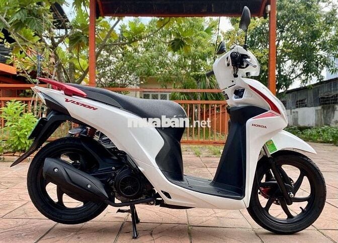 Honda VISION 2021 SMARTKEY Trắng Sporty