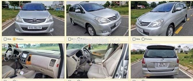 Toyota Innova 2010 V - 85000 km cá nhân