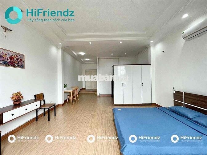 CĂN HỘ STUDIO 40M2 - BAN CÔNG FULL NỘI THẤT