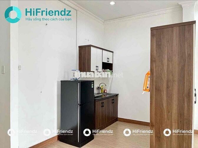 CĂN HỘ STUDIO 40M2 - BAN CÔNG FULL NỘI THẤT