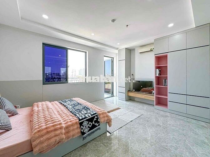 Căn Hộ Tách Bếp Ban Công Mới Xây Đầy Đủ Nội Thất Ngay Him Lam Quận 7