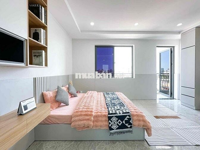 Căn Hộ Tách Bếp Ban Công Mới Xây Đầy Đủ Nội Thất Ngay Him Lam Quận 7
