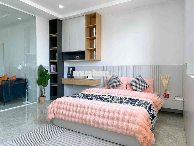 Căn Hộ Tách Bếp Ban Công Mới Xây Đầy Đủ Nội Thất Ngay Him Lam Quận 7