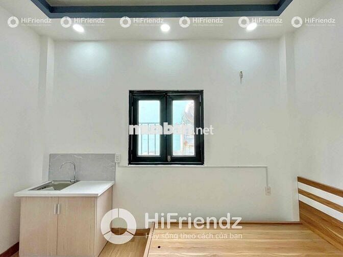 Căn hộ mini mới xây cửa sổ trời thoáng mát ngay cầu vượt tỉnh lộ 10