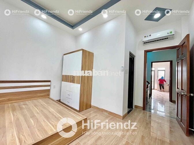 Căn hộ mini mới xây cửa sổ trời thoáng mát ngay cầu vượt tỉnh lộ 10