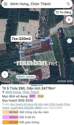 Đất Chính Chủ Nằm Ngây Cạnh KCN Sikico
