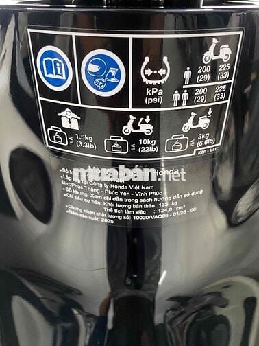 SH 125 CBS 2025 siêu lướt như mới zin chuẩn🔥