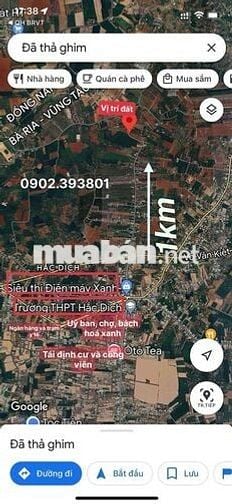 Bán lô đất mặt tiền đường tập đoàn 7,