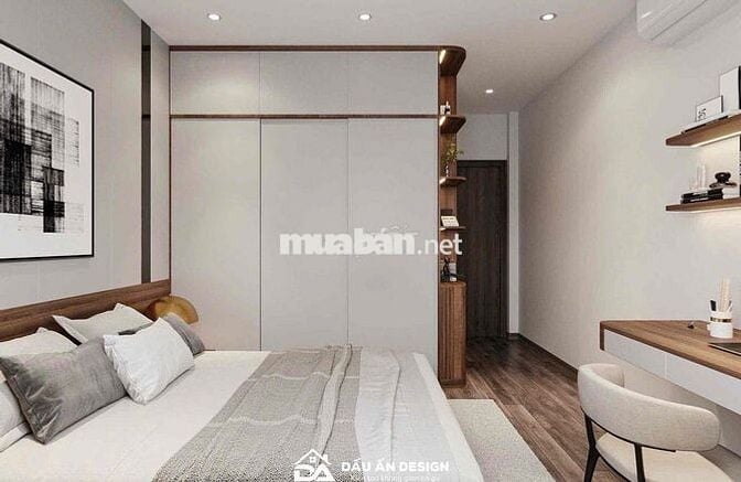 nhà mới full nội thất thang máy