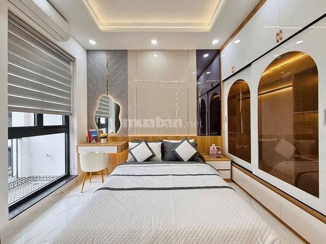 bán nhà SIÊU PHẨM DT 4M X 16M ĐƯỜNG 10M Ô TÔ THÔNG, LÊ VĂN THỌ P,9