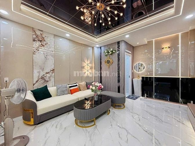 bán nhà SIÊU PHẨM DT 4M X 16M ĐƯỜNG 10M Ô TÔ THÔNG, LÊ VĂN THỌ P,9