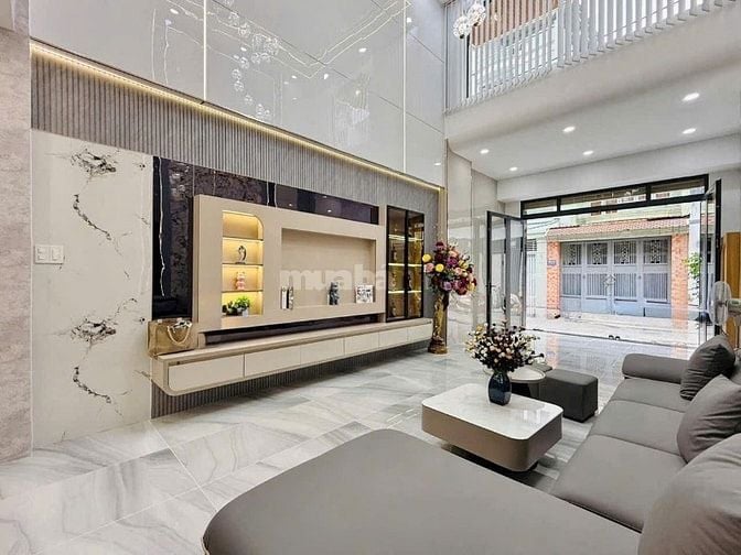 bán nhà SIÊU PHẨM DT 4M X 16M ĐƯỜNG 10M Ô TÔ THÔNG, LÊ VĂN THỌ P,9