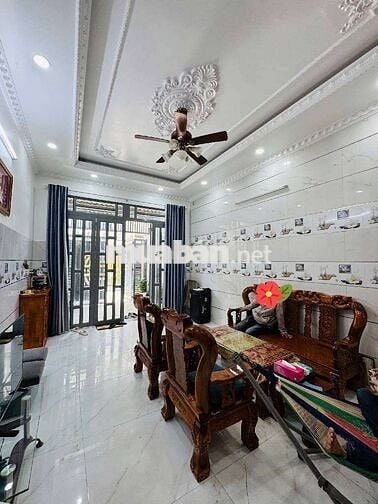 HẺM XE TẢI 6M - GẦN CHỢ GÒ XOÀI - BHHA - 80M² - 4 TẦNG ĐẸP