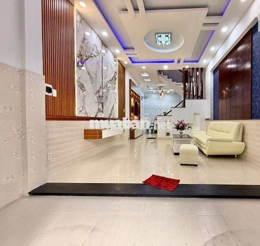 BÁN NHÀ 3 tấm SỔ HỒNG RIÊNG 1sec Hương lộ 2 Bình tân hcm mt nhựa 8m