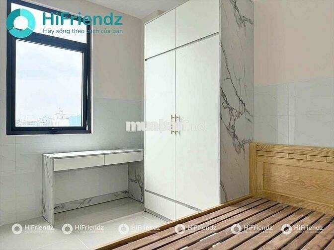 CHO THUÊ CHDV FULL NỘI THẤT CỬA SỔ TRỜI MỚI XÂY GẦN CẦU VƯỢT NGÃ TƯ GA
